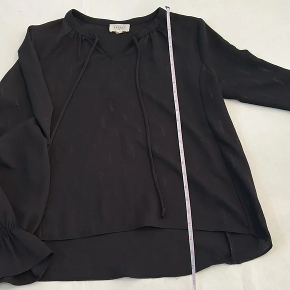 Everly Black Women's Blouse - Picture 7 of 7